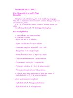 Những bài học hữu ích về Hóa hữu cơ ( phần 3) ppsx