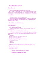 Tuyển tập Hóa hữu cơ ( phần 7) docx