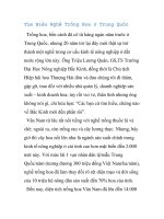 Tìm Hiểu Nghề Trồng Hoa ở Trung Quốc docx