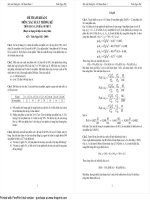 Xác suất thống kê – Đề tham khảo 2 pdf