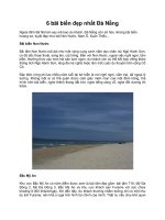 6 bãi biển đẹp nhất Đà Nẵng ppt