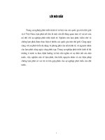 Luận văn : Lạm phát và kinh tế phần 1 potx