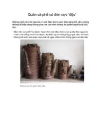 Quán cà phê có đèn cực ''''độc'''' pps