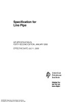 Specification for Line Pipe docx