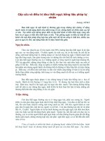 Cấp cứu và điều trị đau thắt ngực bằng liệu pháp tự nhiên pot