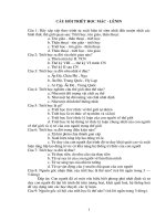 Triet học các nhà triết học thời cận đại