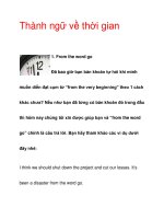 Thành ngữ về thời gian 1. docx
