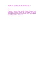 Thiết Kế trình nghe nhạc Media bằng Photoshop (phần 2) ppt