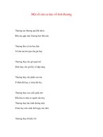 Một số câu ca dao về tình thương ppsx