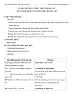 37:SINH TRƯỞNG VÀ PHÁT TRIỂN Ở ĐỘNG VẬT pptx