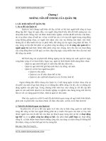 Giáo trình quản trị học part 1 ppt