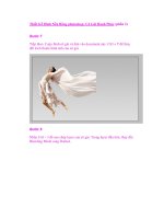 Thiết Kế Hình Nền Bằng photoshop: Cô Gái Hạnh Phúc (phần 2) pot