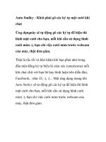 Auto Smiley - Khỏi phải gõ các ký tự mặt cười khi chat docx