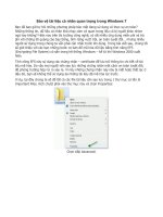 Bảo vệ tài liệu cá nhân quan trọng trong Windows 7 ppt