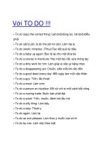 Với TO DO !!! potx