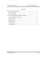 Trang bị điện máy phay