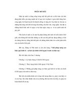 Luận văn: Phương pháp nâng cao hiệu quả kinh tế phần 1 docx