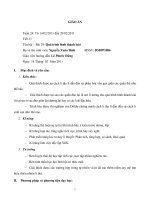 GIÁO ÁN sinh học 11 Bài 29 pdf