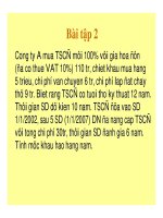 Tài liệu kinh tế: Cách thống 