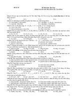 Đề thi ôn tập hóa -phần 2 ppsx