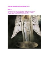 Hướng Dẫn Photoshop: Thiên Thần Ánh Sáng (phần 4) potx