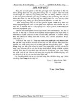 Thuyết Minh Đồ Án TỐT NGHIỆP: Lập quy trình công nghệ gia công hộp truyền lực giá cán