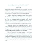 Gãy xương và tử vong: một vấn nạn y tế cộng đồng pdf