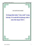 SÁNG KIẾN KINH NGHIỆM
