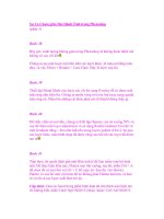 Sự Va Chạm giữa Hai Hành Tinh trong Photoshop (phần 5) doc