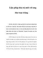 Liệu pháp hóa trị mới với ung thư trực tràng doc