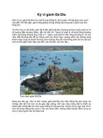 Kỳ vĩ gành Đá Đĩa docx