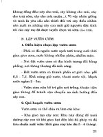 Kỹ Thuật Trồng Điều Năng Suất Cao - Lê Văn Thứng phần 4 ppt