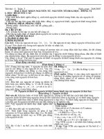 Hạt nhân nguyên tử.Nguyên tố hóa học. Đồng vị (T2) pptx