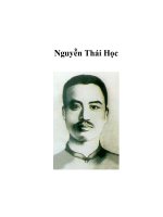 Nguyễn Thái Học ppt