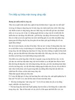 Tìm thấy sự hài lòng trong công việc ppt