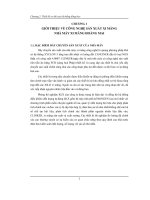 Thiết kế hệ thống điều khiển dùng PLC của hệ thống máy đóng bao nhà máy xi măng hoàng mai