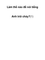 Làm thế nào để nói tiếng Anh trôi chảy?(1) pdf