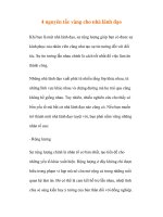 4 nguyên tắc vàng cho nhà lãnh đạo pdf