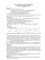 ĐỀ THI CHỌN HỌC SINH GIỎI 2006-2007 - Vĩnh Phúc pot