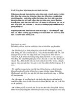 Cách khắc phục hiện tượng heo nái sinh sản kém pptx