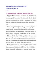 BỆNH RỐI LOẠN TRAO ĐỔI CHẤT THƯỜNG GẶP Ở DÊ ppsx