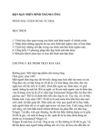 HẸN BẠN TRÊN ĐỈNH THÀNH CÔNG-PHẦN 2-CHƯƠNG 3 doc