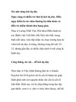 Trẻ nhỏ cũng loét dạ dày pdf