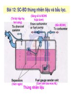 Thùng nhiên liệu và bọc dầu ppt