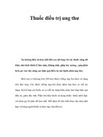 Thuốc điều trị ung thư pptx