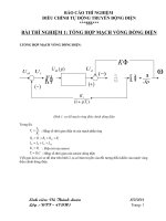 Thí nghiệm truyện động điện ppt