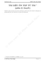 Tài liệu ôn thi môn toán potx