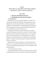 Đề tài: THÁCH THỨC CỦA HỆ THÔNG THUẾ TRONG THỜI KỲ HỘI NHẬP VÀ TOÀN CẦU HÓA NỀN KINH TẾ potx