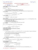 Đề thi thử đại học môn Toán năm 2011 của Trường THPT Thanh Bình 2 - Đề số 9 ppt