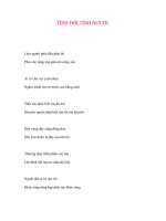 TÌNH ĐỜI,TÌNH NGƯỜI ppsx